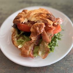 Wolf And Mermaid Enchanted Roasters - BLT on croissant