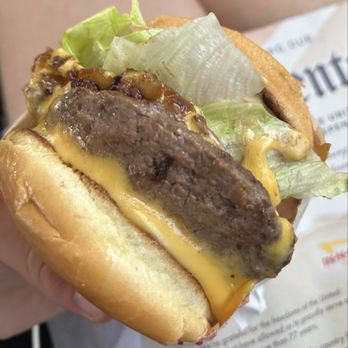 In-N-Out Burger - Double Double with grilled onions - Fast Food Near Me - Sunnyvale, California