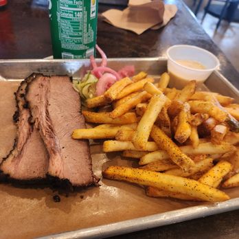 Slow Hand Craft BBQ - Brisket and fries - Barbeque Near Me - Peoria Heights, Illinois Slow Hand Craft BBQ - Brisket and fries - Barbeque Near Me - Peoria Heights, Illinois