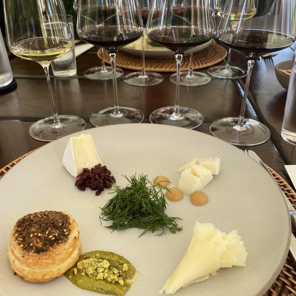 Darioush Winery - Cheese and wine - Wineries Near Me - Napa, California