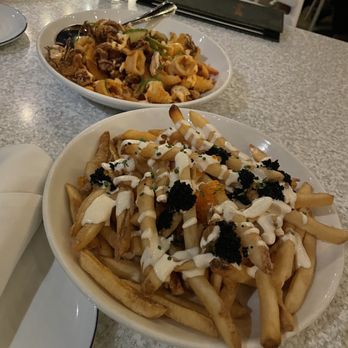 Orange Hill Restaurant & Events - Calamari and caviar fries - Steakhouses Near Me - Orange, California