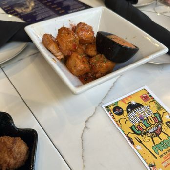Kristy’s Creole Kitchen - Sweet Chili Bourbon Street Salmon Bites - Salad Near Me - Charlotte, North Carolina Kristy’s Creole Kitchen - Sweet Chili Bourbon Street Salmon Bites - Salad Near Me - Charlotte, North Carolina