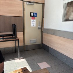 KFC - This toilet entrance is filthy