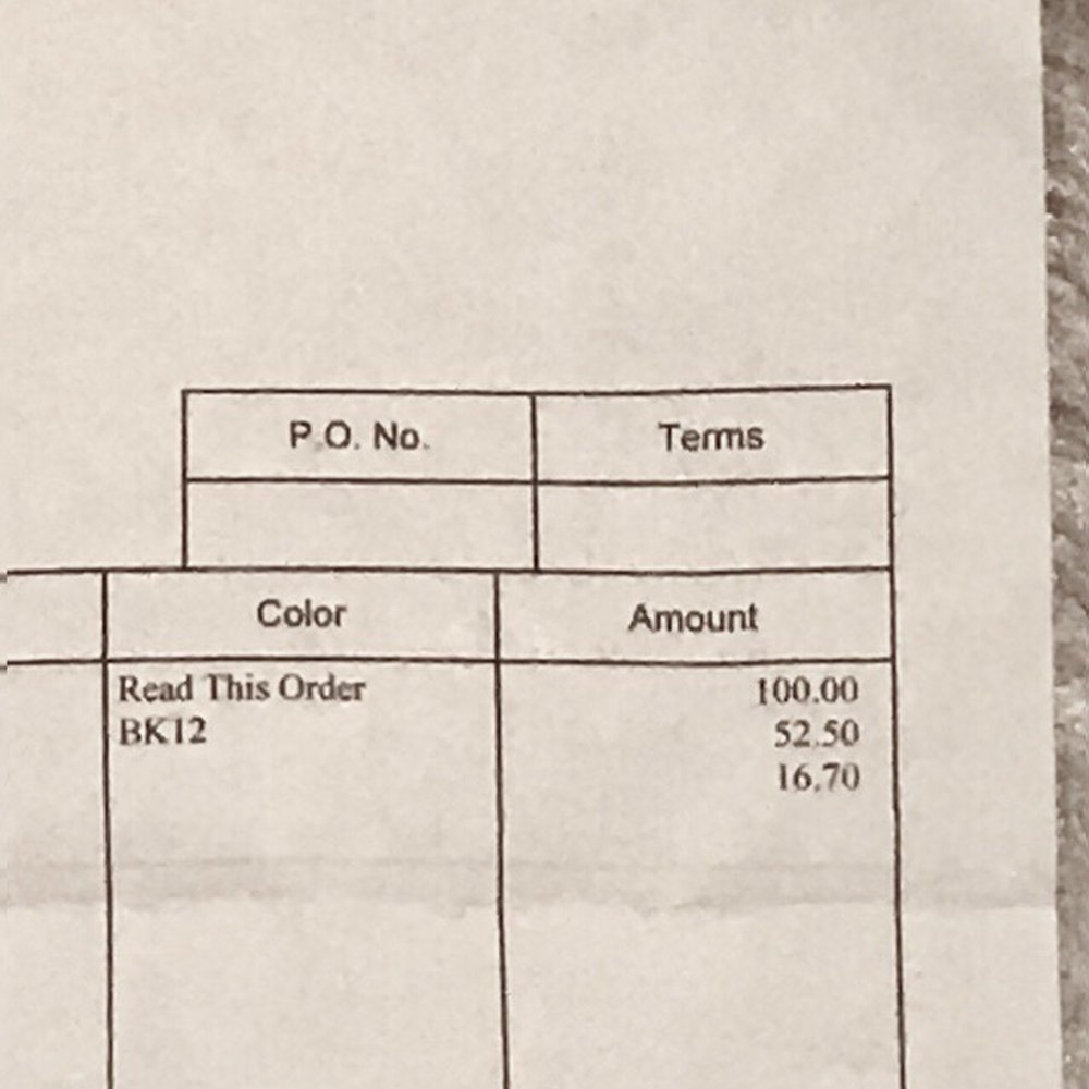 Affordable Powder Coating - Just a close up of individual charges from Proctology exam.$100.00+$52.50+$16.70 =$169.20 - Powder Coating Near Me - Phoenix, Arizona