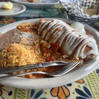 Emiliano's Mexican Restaurant - Shrimp burrito enchilada with cream - Mexican Near Me - San Diego, California Emiliano's Mexican Restaurant - Shrimp burrito enchilada with cream - Mexican Near Me - San Diego, California