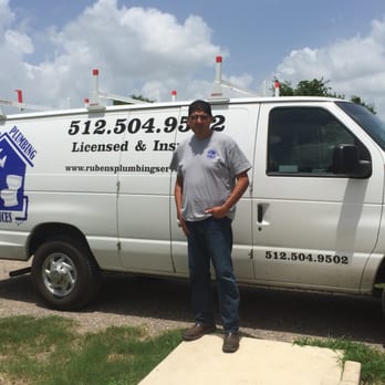 Ruben's Plumbing Services - a man standing in front of a van - Plumbing Near Me Ruben's Plumbing Services - a man standing in front of a van - Plumbing Near Me