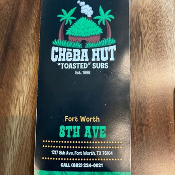 Cheba Hut Toasted Subs - Menu - Sandwiches Near Me - Fort Worth, Texas
