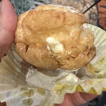Beard Papa's - Plain cream puff - Desserts Near Me - Philadelphia, Pennsylvania