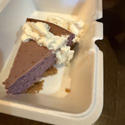 Gaslight Tavern - Ube cheesecake
