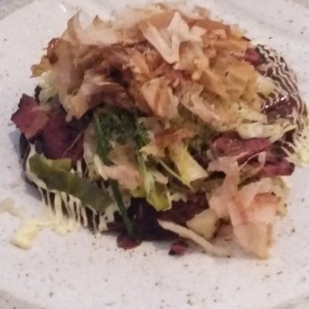 Shalom Japan - Okonomiyaki: Japanese Pancake, Pastrami, Sauerkraut, Fried Egg - Japanese Near Me - Brooklyn, New York
