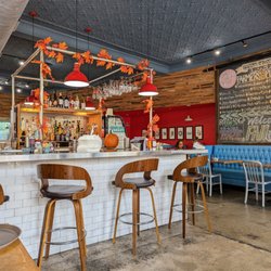 Early Girl Eatery - West Asheville - Inside. Bar. Front of house.