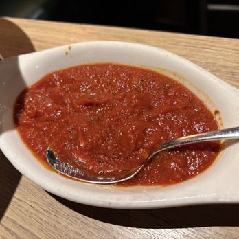 Wheat Penny Oven and Bar - Marinara sauce for crust dipping! - Pizza Near Me - Dayton, Ohio Wheat Penny Oven and Bar - Marinara sauce for crust dipping! - Pizza Near Me - Dayton, Ohio