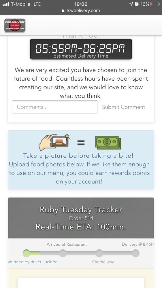 FSW DELIVERY 401 Fairgrounds Rd, Rolla, Missouri Food Delivery