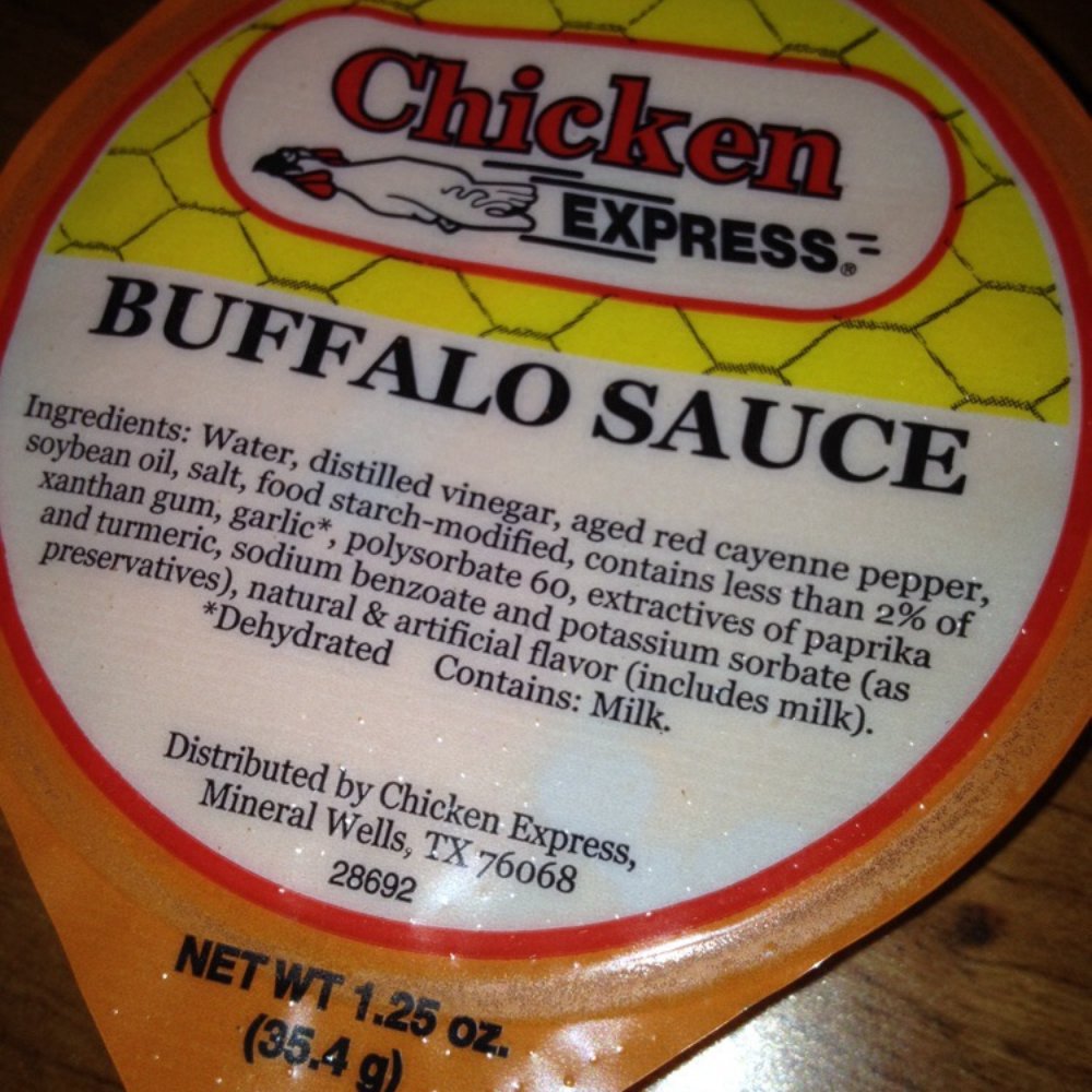 Chicken Express - Buffalo sauce - Fast Food Near Me - Grand Prairie, Texas