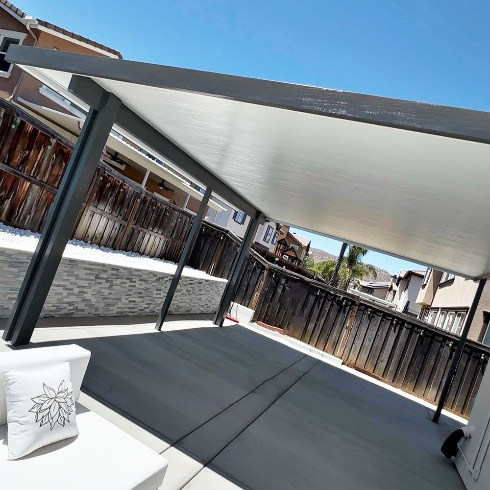 Valley Patios - Riverside - Love the color combo we chose! - Patio Coverings Near Me Valley Patios - Riverside - Love the color combo we chose! - Patio Coverings Near Me