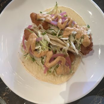 Dinner on Ludlow - Fish Taco 3/5 - New American Near Me - New York, New York Dinner on Ludlow - Fish Taco 3/5 - New American Near Me - New York, New York