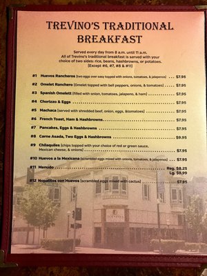 Menu photo 1 Trevino's Mexican Restaurants Merced, CA Menu photo 1 Trevino's Mexican Restaurants Merced, CA