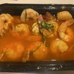 App Shrimpo and Garlic sauce