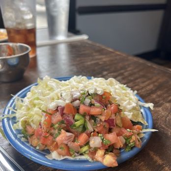 El Zocalo - The sides that come with the quesadilla - Mexican Near Me - Hanover, Virginia