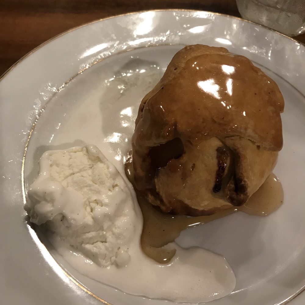 Spark Community Cafe - Apple dumpling with vanilla bean ice cream - Community Service/Non-Profit Near Me - Versailles, Kentucky