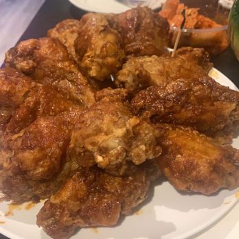 Bonchon Lowell - Medium combo spicy flavor. - Korean Near Me - Lowell, Massachusetts