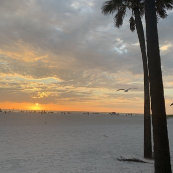 Crabby's Beachside Pavilion - View from the patio! - Seafood Near Me - Clearwater Beach, Florida