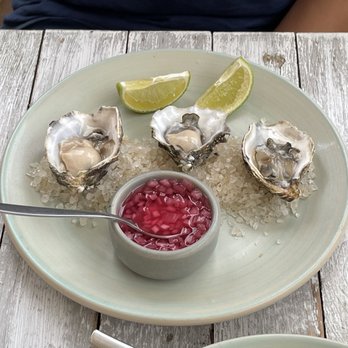 Ictio - Oysters natural - Seafood Near Me - Playa del Carmen, ROO
