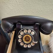 Photo of Blue Swallow Motel - Tucumcari, NM, United States. Real working old school phone