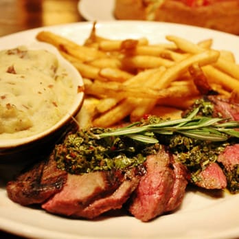 Uno Pizzeria & Grill - Top Sirloin Cap Steak w/ Chimichurri ($16.99): Cilantro, Oregano, Italian Parsley, Garlic, Olive Oil, Lemon Juice & Red Wine Vin - Pizza Near Me - Springfield, Massachusetts Uno Pizzeria & Grill - Top Sirloin Cap Steak w/ Chimichurri ($16.99): Cilantro, Oregano, Italian Parsley, Garlic, Olive Oil, Lemon Juice & Red Wine Vin - Pizza Near Me - Springfield, Massachusetts