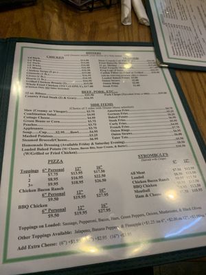 Menu photo 2 Kelley's Bar & Restaurant Celestine, IN Menu photo 2 Kelley's Bar & Restaurant Celestine, IN