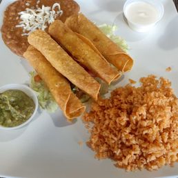 Chicken flautas