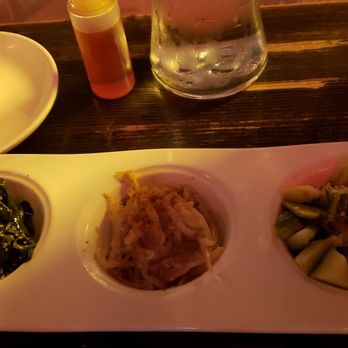 Ani Ramen House - Yasai Trio. Oshitashi spinach, spicy bean sprouts and sesame cucumber. - Ramen Near Me - Montclair, New Jersey
