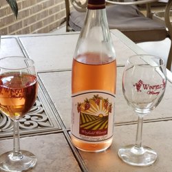 Winfield Winery - Delicious wine on the beautiful patio