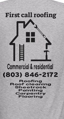 First call roofing Logo