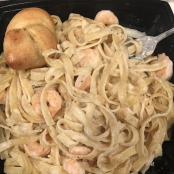 BJ's Restaurant & Brewhouse - Shrimp Alfredo... not what I ordered. - New American Near Me - Downey, California