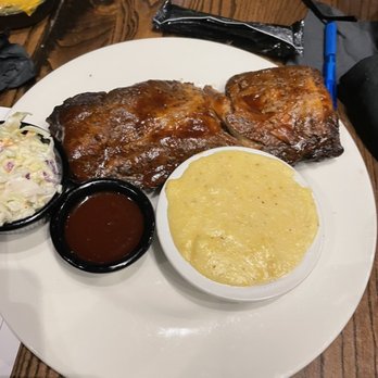 Local Goat - Bhaahhby Back Ribs and Stone Ground Cheese Grits - New American Near Me - Pigeon Forge, Tennessee