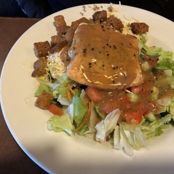 Wall Street Grill - Salmon Salad $12.99 - New American Near Me - Humboldt, Tennessee Wall Street Grill - Salmon Salad $12.99 - New American Near Me - Humboldt, Tennessee