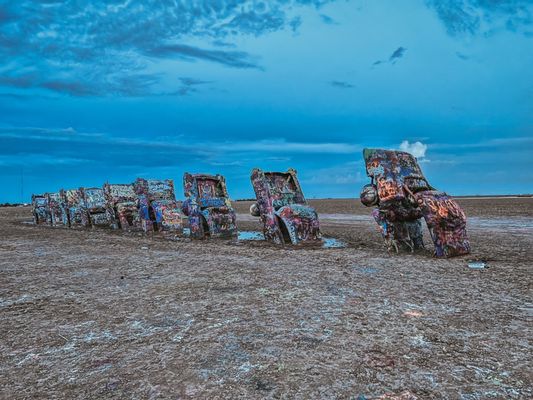 Cadillac Ranch by null