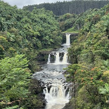 The Umauma Experience - Triple waterfall view. - Ziplining Near Me - Hakalau, Hawaii The Umauma Experience - Triple waterfall view. - Ziplining Near Me - Hakalau, Hawaii