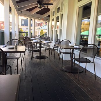 Stonebridge Restaurant - Just a little section of the outdoor seating. - Seafood Near Me - Milford, Connecticut Stonebridge Restaurant - Just a little section of the outdoor seating. - Seafood Near Me - Milford, Connecticut
