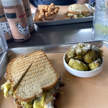 Easy ‘Que - Pork belly Rueben with Brussels - Barbeque Near Me - Kailua, Hawaii