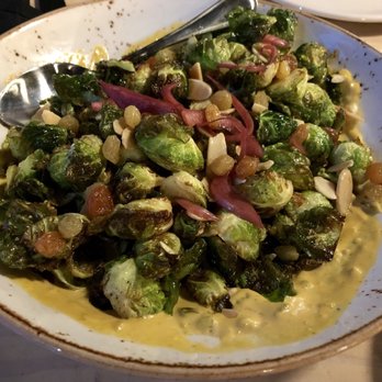 Vander Mill Grand Rapids - Brussels Sprouts with a honey mustard base - Cideries Near Me - Grand Rapids, Michigan Vander Mill Grand Rapids - Brussels Sprouts with a honey mustard base - Cideries Near Me - Grand Rapids, Michigan
