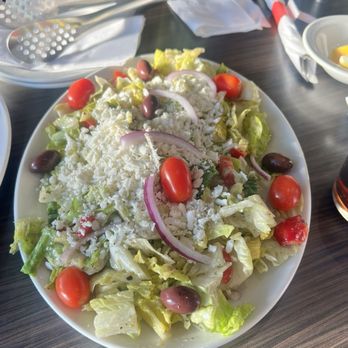 Heritage Fish and Chips - Large Greek salad - Fish & Chips Near Me - Brampton, Ontario