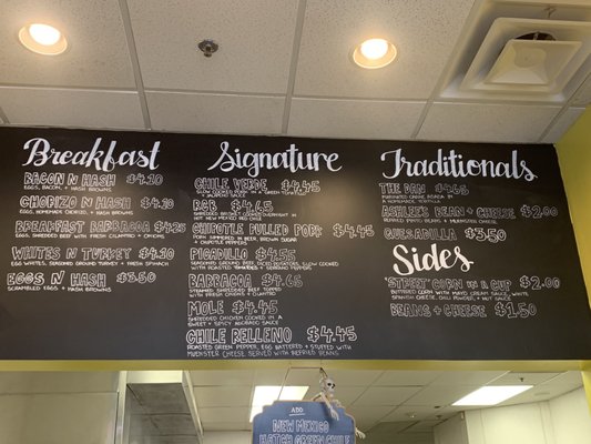 Menu photo 4 Rita's Burritos Chandler, AZ