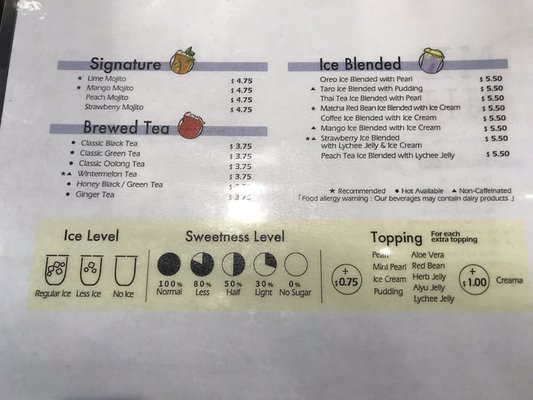Menu photo 4 Sharetea Plano, TX