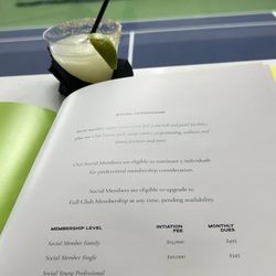 Dallas Tennis Association - Membership pricing prior to the construction being finished (still pending)