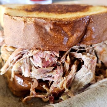 BBQ Joes - Pulled pork on Texas toast - Barbeque Near Me - Trinity, North Carolina