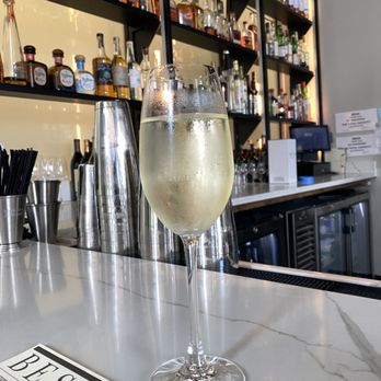 Besa - Sparkling wine during happy hour. The quality into the bubbly and cheerful hour. - New American Near Me - Detroit, Michigan Besa - Sparkling wine during happy hour. The quality into the bubbly and cheerful hour. - New American Near Me - Detroit, Michigan