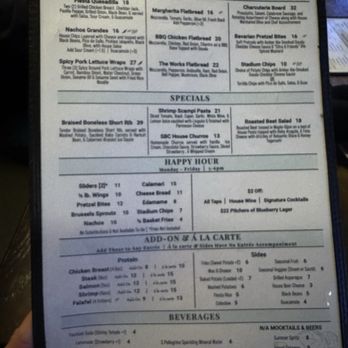 Stadium Brew - Food Menu - Brewpubs Near Me - Aliso Viejo, California
