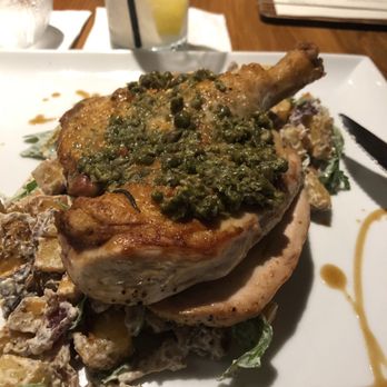 The West Table - Chicken dinner - New American Near Me - Lubbock, Texas The West Table - Chicken dinner - New American Near Me - Lubbock, Texas